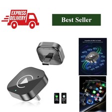 Spedal 2-in-1 Wireless CarPlay Android Auto USB-C Dongle Adapter picture