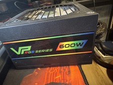 Power Supply 600W Semi Modular 80+ Bronze, GAMEMAX VP-600-RGB picture