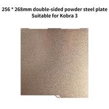 256x268mm Double-sided PEI Powder Steel Plate 3D Printer For Anycubic Kobra 3 picture