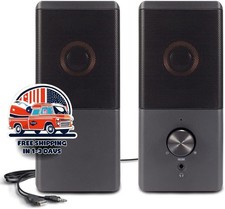 Altavoz de tamaño compacto con conector para auriculares y control de volumen US picture