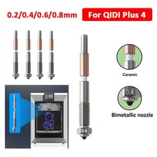 For QIDI Plus 4 3D Printer Quick Removal Bimetallic Nozzle Insulation 0.2-0.8mm picture