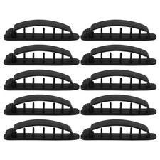 10Pcs Cable Organizer Clips Durable Plastic Cord Management Holder for Office picture