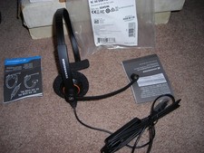 NEW SENNHEISER SC30 USB ML MONAURAL UC FOR MICROSOFT LYNC HEADSET WIRED 504546 picture