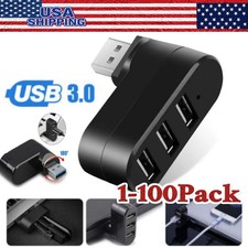 3 Port High Speed USB 3.0 Multi HUB Splitter Expansion Desktop PC Laptop lot picture