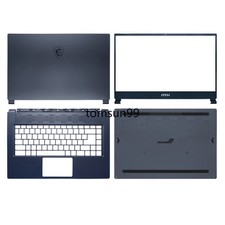 For MSI Stealth 15M MS-1562 MS-1563 LCD Back Cover+Bezel picture