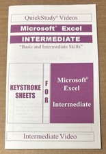 QuickStudy Videos : Microsoft Excel Intermediate “Basic & Intermediate Skills” picture