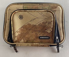 CaseCrown Zipped Padded Tablet Case With Map/Atlas Design 9’T x 7’W picture