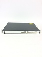 Cisco Catalyst WS-C3750G-12S-E 12 Port Gigabit Ethernet Switch, For Parts picture