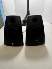 Genuine Logitech Z130 2 Piece Multimedia Stereo Speakers 880-000146 picture