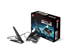 MSI Herald-BE WI-FI 7 MAX (Wi-Fi 7, 802.11BE, Bluetooth 5.4, PCIe, Multi-Link... picture