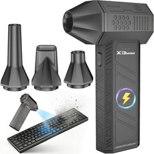 Compressed Air Duster, 180000RPM Electric Turbo Fan, Rechargeable Cordless Air B picture
