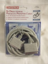 Interex Computer Products Bi-Directional Parallel Printer Cables I-4/15 (15') picture