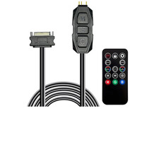 ARGB PC Fan Controller Kit with Splitter and Remote, SATA Power RGB Hub for Case picture