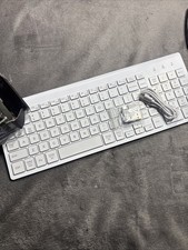 KN368 Wireless Keyboard White NIB Open Box  picture