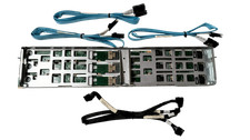 HP DL380 Gen10 12 Bay 3.5in LFF Backplane and Cables 809459-001 picture