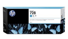 HP 728 CYAN INK CARTRIDGE F9K17A - FACTORY SEALED-GENUINE OEM-exp. 06/2026 picture