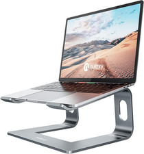 All-Aluminum Laptop Stand for Desk, Ergonomic Detachable Ventilated picture