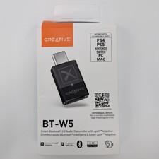 Creative BT-W5 Bluetooth 5.3 Audio Transmitter aptX Adaptive 24bit 96kHz USB-C picture
