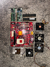PCChips M820LR MicroATX Motherboard - AMD Athlon 1800 XP - 256MB SDRAM Retro PC picture