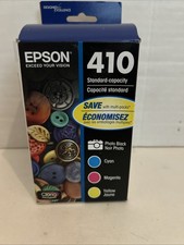 Epson 410 4pk Combo Ink Cartridges Photo Black/Cyan/Magenta/ Yellow Exp 2024 picture