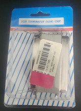 SCSI Terminator C50M/C50F 50-Pin Passive Pass Through Male to Female NEW Wrapped picture