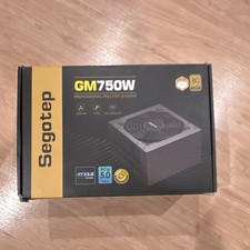 Segotep GM750W ATX 750W Fully Modular Power Supply PCIe 5.0 Black 1 Fan picture