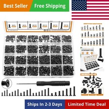 Laptop Screws 24 Sizes M1.4/1.7/2/2.5/3 Replacement Computer Tiny Screws Moth... picture