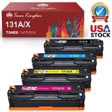 4PK CF210A Toner Cartridges For HP 131A/X LaserJet Pro 200 M251nw M276nw M251n picture