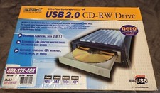 Buslink UII-RW40E External CD-ROM Drive w/ AC, box, instructions, cds picture
