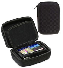 Navitech Black Hard GPS Carry Case For The Garmin Dezl LGV610 6