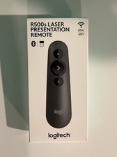 Logitech R500s Laser Wireless Presentation Remote Bluetooth/USB Black 910-006518 picture