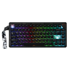 MechLands CIDOO QK75 VIA Programmable 75% Wireless Hot-Swappable Keyboard -Black picture