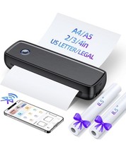 Portable Wireless Printer for Travel - 504 DPI High Resolution Inkless picture