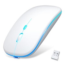 Wireless Mouse [Ultra-thin Type-C Rechargeable] Bluetooth 5.2 Wireless Mouse picture