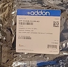AddOn 1M 10GBase-3CU DAC SFP+ Passive Twinax Cable F/Cisco SFP-H10GB-CU1M-AO picture