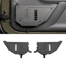 Metal Front Door Storage Pockets for Jeep Wrangler JK JKU（2007-2017）, Sturdy picture
