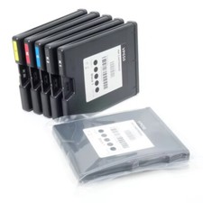 5PC/SET NEW INK CARTRIDGE WITH CHIP 200ML FOR VIPCOLOR VP650 LABEL PRINTER picture