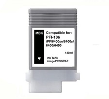 PFI-106 Matte Black Ink Cartridge for IPF 6400s 6400se 6400 6450 PFI106MBK picture