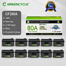 80A Toner 10-Pack for HP CF280A LaserJet Pro 400 M401 MFP M425dn M401dn picture