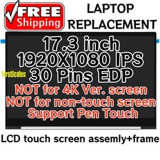 For HP ENVY 17-CW000 17T-CW100 LCD Display TS Panel digitizer +w/Bezel Replace picture