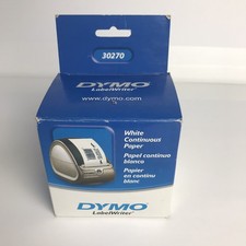 Two Rolls DYMO LabelWriter Continuous-Roll Receipt Paper 2-1/4 x 300 White 30270 picture