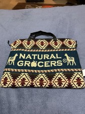 Natural Grocers Laptop Bag Wool Blend made in Ecuador Padded 15x11.5 Alpacas picture