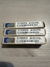 Lot of 3 Ubiquiti UACC-CM-RJ45-MG 10G SFP+ RJ45 Modules AS IS Parts Repair picture