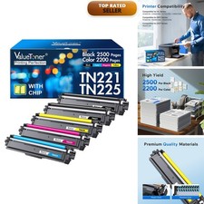 Valuetoner TN221 TN225 Toner Cartridge for Brother picture