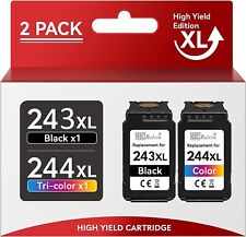 PG-243XL CL-244XL Ink Cartridge Replacement for Canon 4520 492 2520 2922 302 202 picture