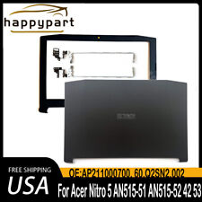 For Acer Nitro 5 AN515-41 AN515-42 AN515-53 N17C1 LCD Back Cover/Bezel/Hinges picture