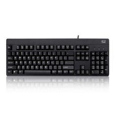 Easy Touch AKB630UB Wired Waterproof USB Keyboard Black Desktop Computer picture