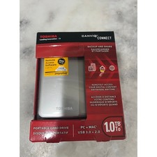 Toshiba Canvio Connect 1TB External Hard Drive USB 3.0 Portable PC Mac picture