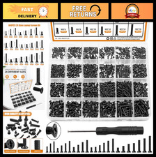 840PCS Laptop Screws Set - 24 Sizes M1.4/1.7/2/2.5/3 for PC Repair & DIY with Sc picture