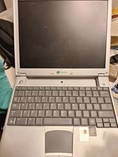 Gateway Solo 3450 Laptop and Docking Base, NO Battery, HDD or cady. see details  picture